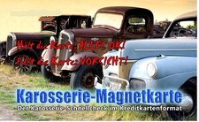 Karosserie Magnetkarte